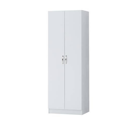 Essentials 2 Door Wardrobe White | TAD510 | 
